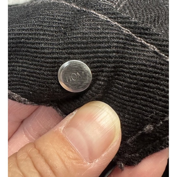 Vintage Levi's 550 Black Jeans 38x30 (36x29) Mens Batwing Relaxed Fit Baggy‎ Y2K - Picture 6 of 11